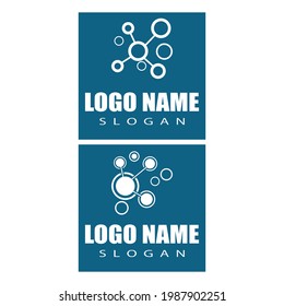 Meta-Ball-Symbol, Vektordesign-Vorlage