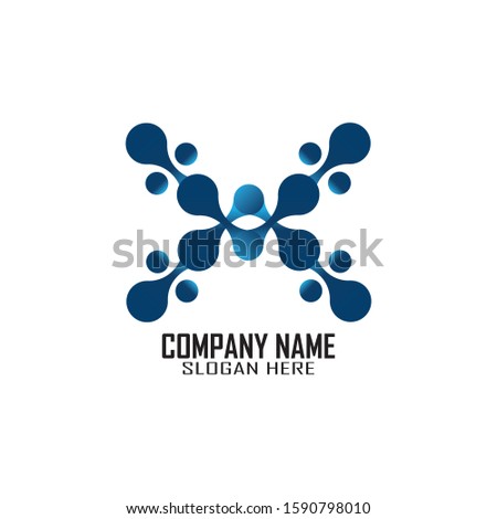 Meta Ball icon vector design template
