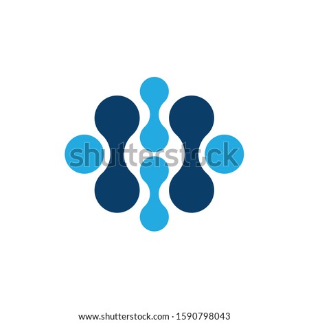 Meta Ball icon vector design template
