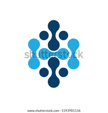 Meta Ball icon vector design template
