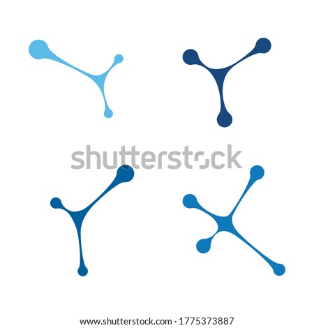 Meta Ball icon vector design template