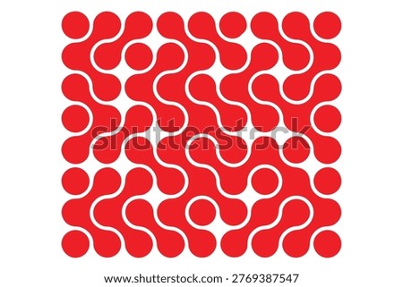 Meta ball pattern. Vector Connect Circle Shapes with Geometric Dots. Connected dots icons. Circles pattern sign. Diagonal meta ball connected circles shape