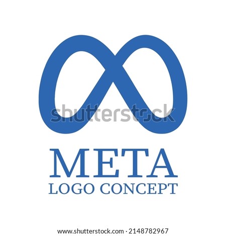 Meta Logo Icon Vector Template