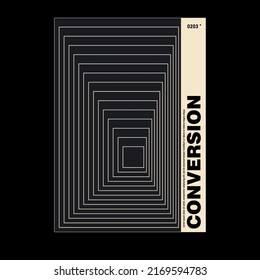 Meta Modern Aesthetics Of Swiss Design Poster Layout. Graphic Template Made With Bold Typography And Abstract Geometric Shapes, Great For Poster Art, Album Cover Prints.