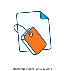 Meta-Tag-Symbol, Vektorgrafik