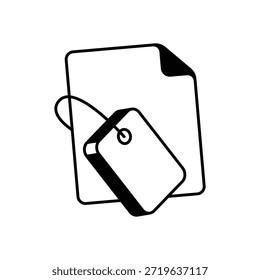 Meta-Tag-Symbol, Vektorgrafik