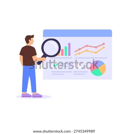 Meta Title Writing, Crafting optimized page titles for search engines, Flat vector character illustration