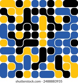 Metaball Connect Dot Set. Vector Circle Shapes. Abstract Geometric Dots. Morphing Blob Elements for for Patterns, Stickers , Badges, Posters, Web Design