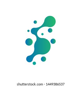 Metaball icon vector design template vector illustration.