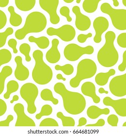 Metaball seamless vector pattern