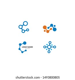 Metaball template logo design vector icon