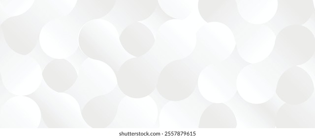 Metaballs shapes abstract  geometric background. Vector art.