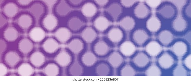 Metaballs shapes abstract  geometric background. Vector art.