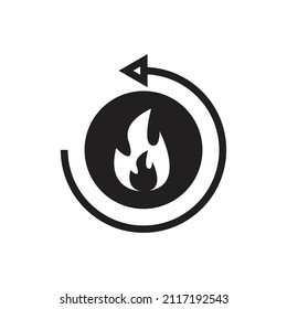 Metabolic processes icon design vector illustration