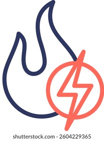 Metabolism Icon Line Color Vector Illustration