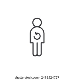Metabolism icon symbol design collection