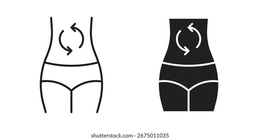 Metabolism icon vector design, perfect for website ui designs