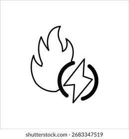 metabolism icons. simple line vector