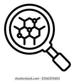 Metabolomics Icon Element For Design