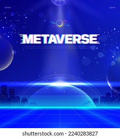 Metabus-Vorlage für kosmische Cyber-Nebel 
