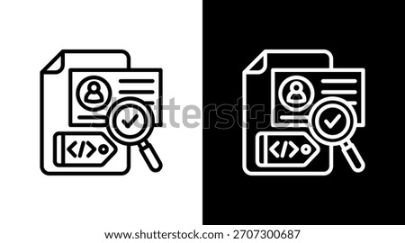 Metadata With Icon Set Design
