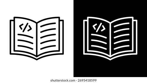 Entwurf des weißen Metadaten-Symbolsatzes