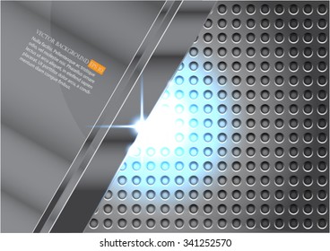 Metal Abstract Background - Illustration