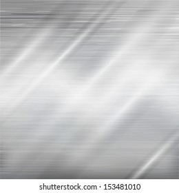 Metal abstract background - vector illustration 