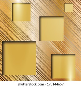 Metal abstract background - vector illustration 