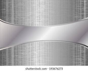 Metal abstract background - vector illustration