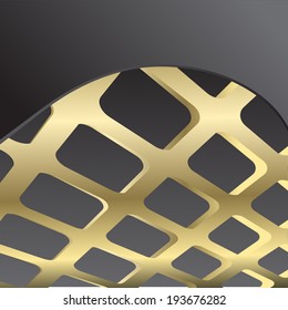 Metal abstract background - vector illustration