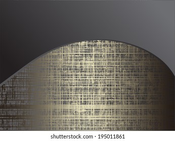 Metal abstract background - vector illustration
