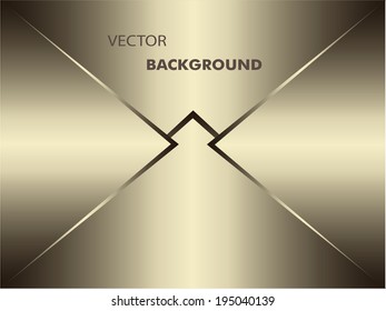 Metal abstract background - vector illustration