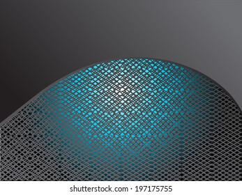 Metal abstract background - vector illustration