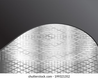 Metal abstract background - vector illustration