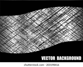 Metal abstract background - vector illustration