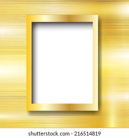 Metal abstract background - vector illustration 