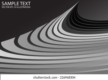 Metal abstract vector silver design background template - Abstract shiny vector illustration  template