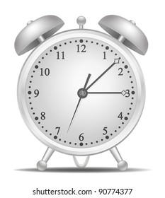Metal alarm clock
