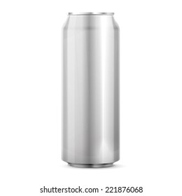 Metal Aluminum Beverage Drink Can svg