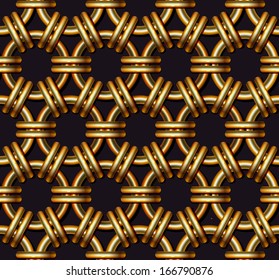 Metal armor pattern. Vector illustration