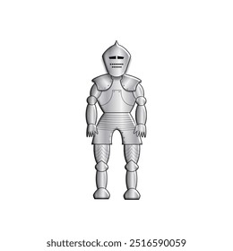 Metal armor or steel armor