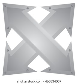 Metal arrows