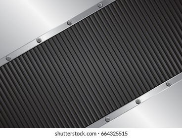 metal background with black texture