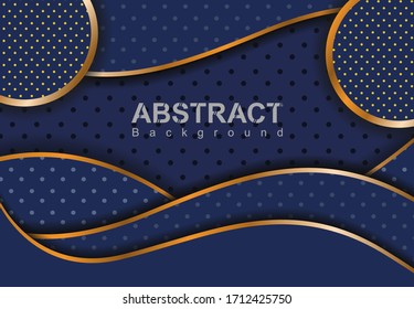 Metal background blur effect dot , texture steel gold gradient , glossy modern abstract light dark illustration wallpaper stel design element