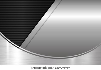 Metal background with copy space