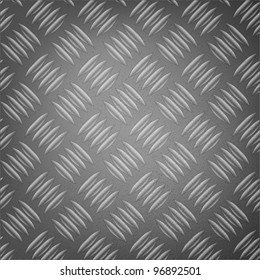 Metal background with diamond texture