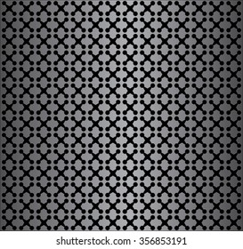 Metal background. Geometric shapes. Metal texture