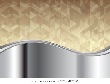 metal background with geometrical texture