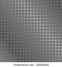 Metal background with holes